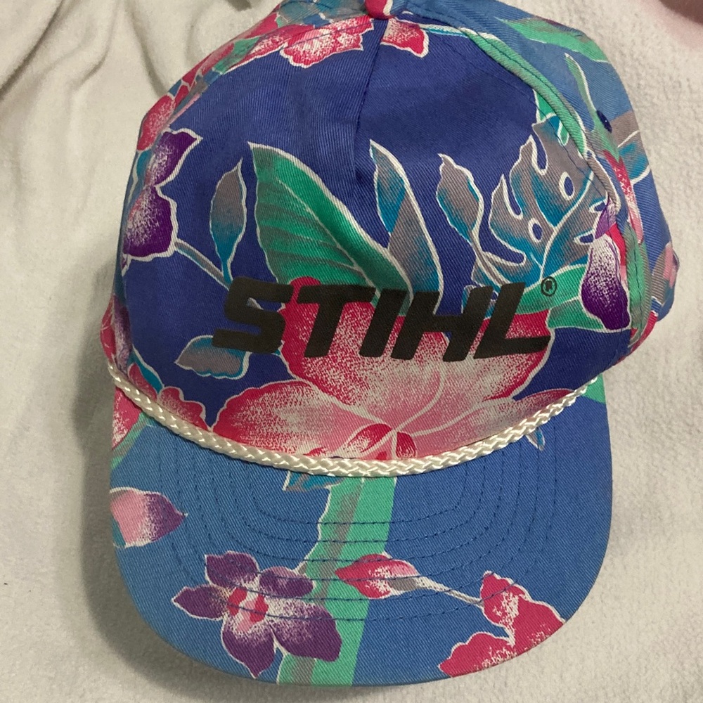 STIHL Floral Blue Cap